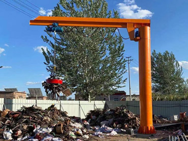 Crane eléctrico exterior de 360 grados giratorio JIB