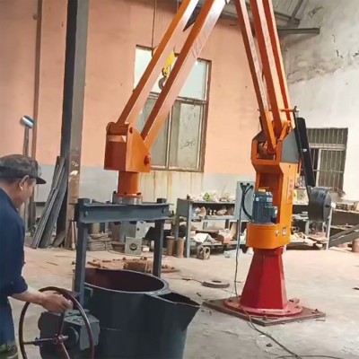 Manipulador de fundición de ruedas para fundición de metal